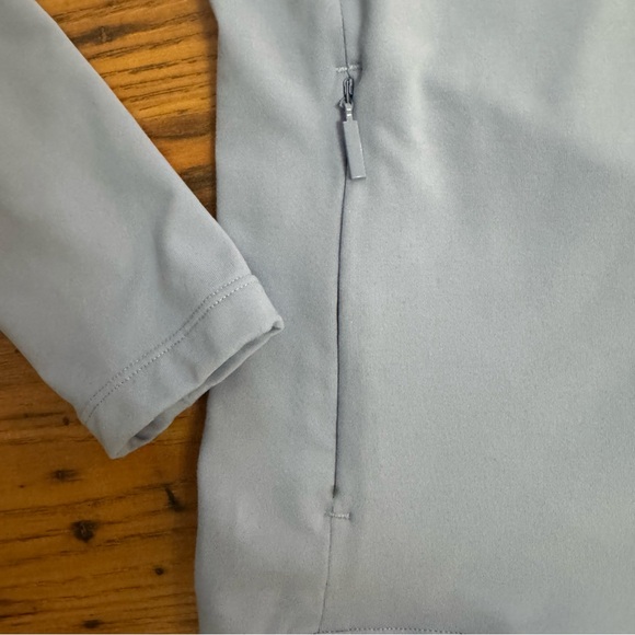 Baeleaf Light Blue Quarter-Zip Pullover - Picture 3 of 5